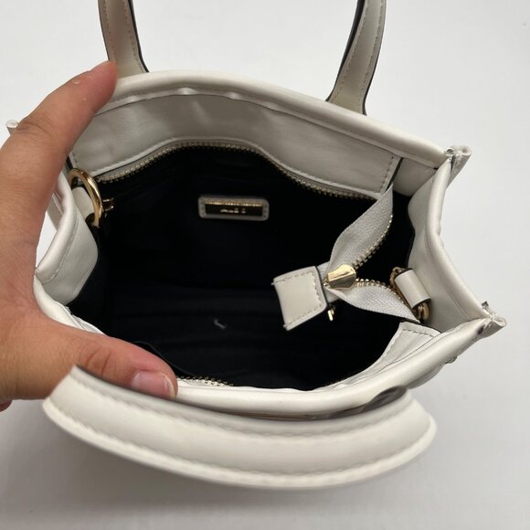 Aldo White Keylani Small Satchel Bag - Picture 10 of 10